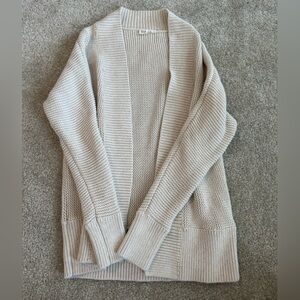 Women’s Beige/Cream Gap Oversized Knit Cardigan - Size XS